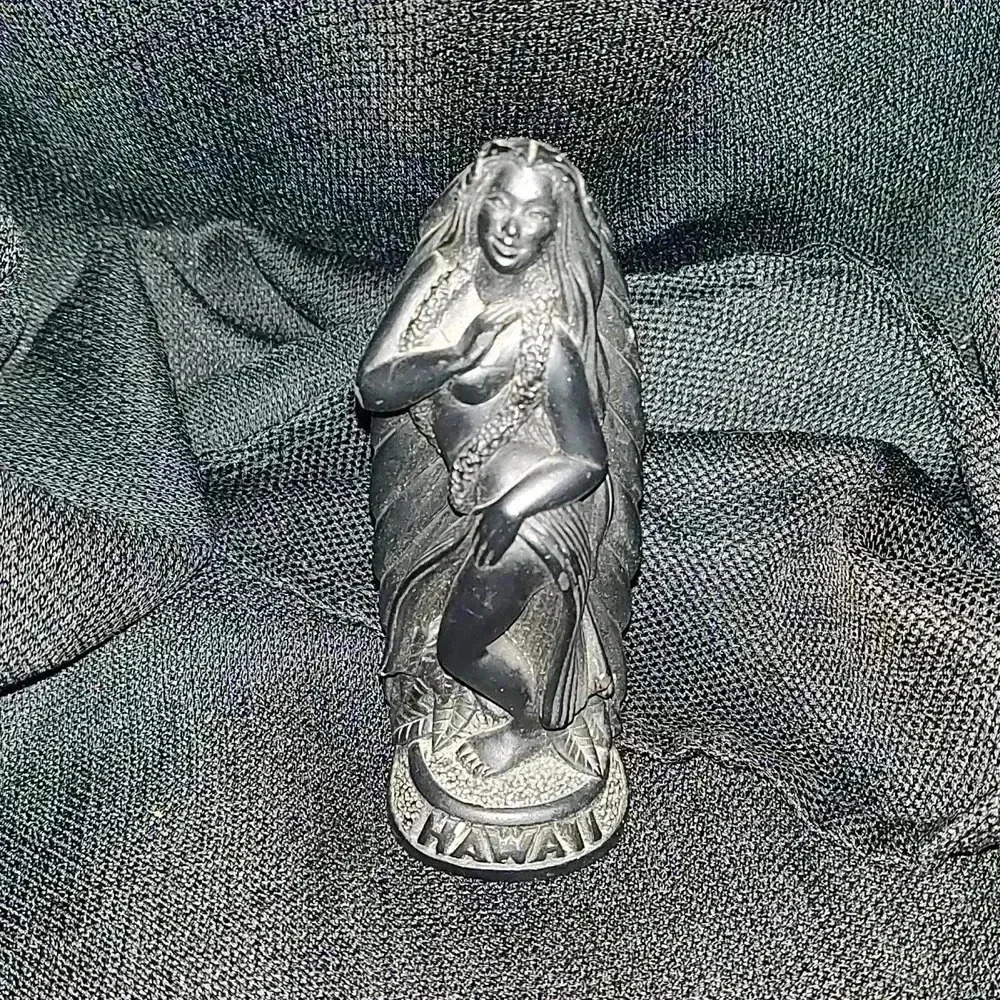 Coco Joe's Lava Rock Carved Hula Dancer